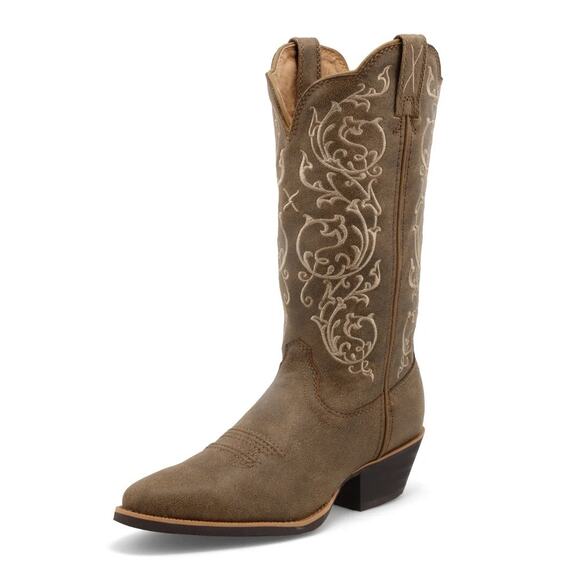 Twisted X Women's Fancy Stitched Western Performance Boots Round Toe - Size 9.5B - Picture 1 of 16